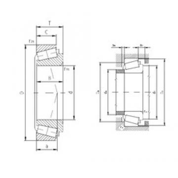 32 mm x 58 mm x 17 mm  ZVL 320/32AX Rolamentos de rolos gravados